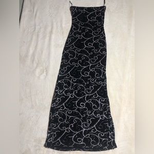 Vintage Jessica McClintock for CACHE’ Sleeveless Maxi Dress Size 4